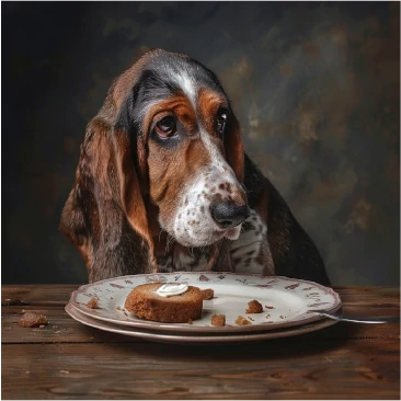 Basset hound Food